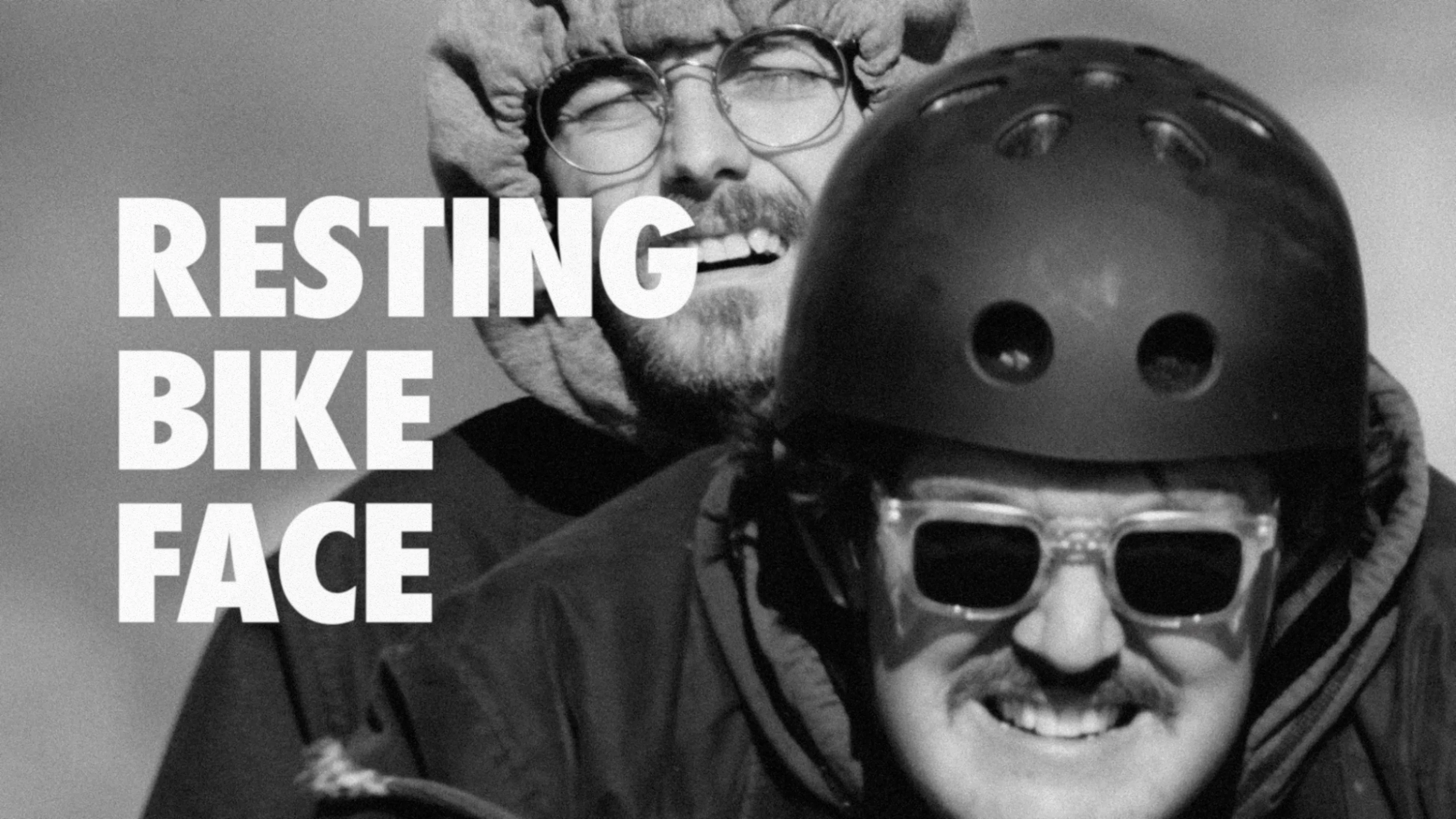 Resting Bike Face poster
